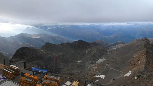Image de la webcam Alpe d'Huez Pic Blanc - 3330m